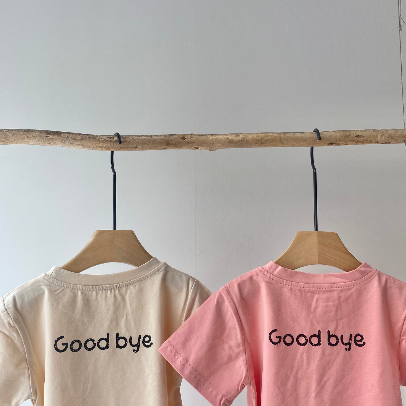 【hamomisi】Hello short sleeve T-shirt rompers(80.90cm)