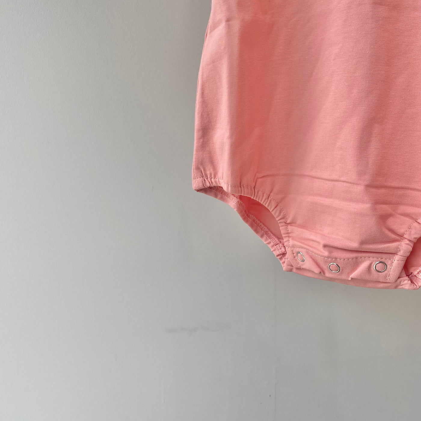 【hamomisi】Hello short sleeve T-shirt rompers(80.90cm)