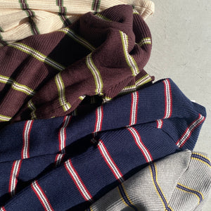 【ハモミシノオトナフク】Border back open 2-way PO