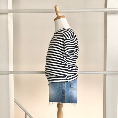 【hamomisi】Border T-shirt(90~150)