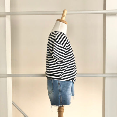 【hamomisi】Border T-shirt(90~150)