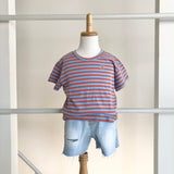 【hamomisi】Border T-shirt(90~150)