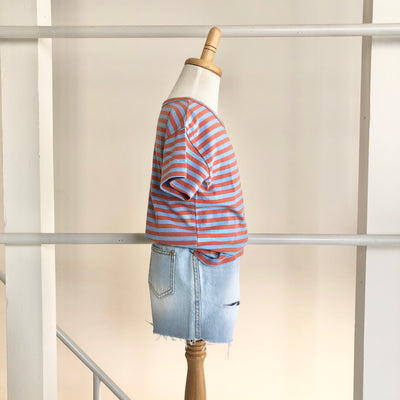 【hamomisi】Border T-shirt(90~150)