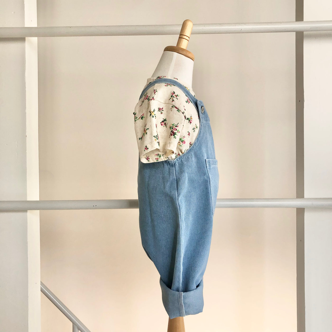 【hamomisi】Denim overalls(120.130)