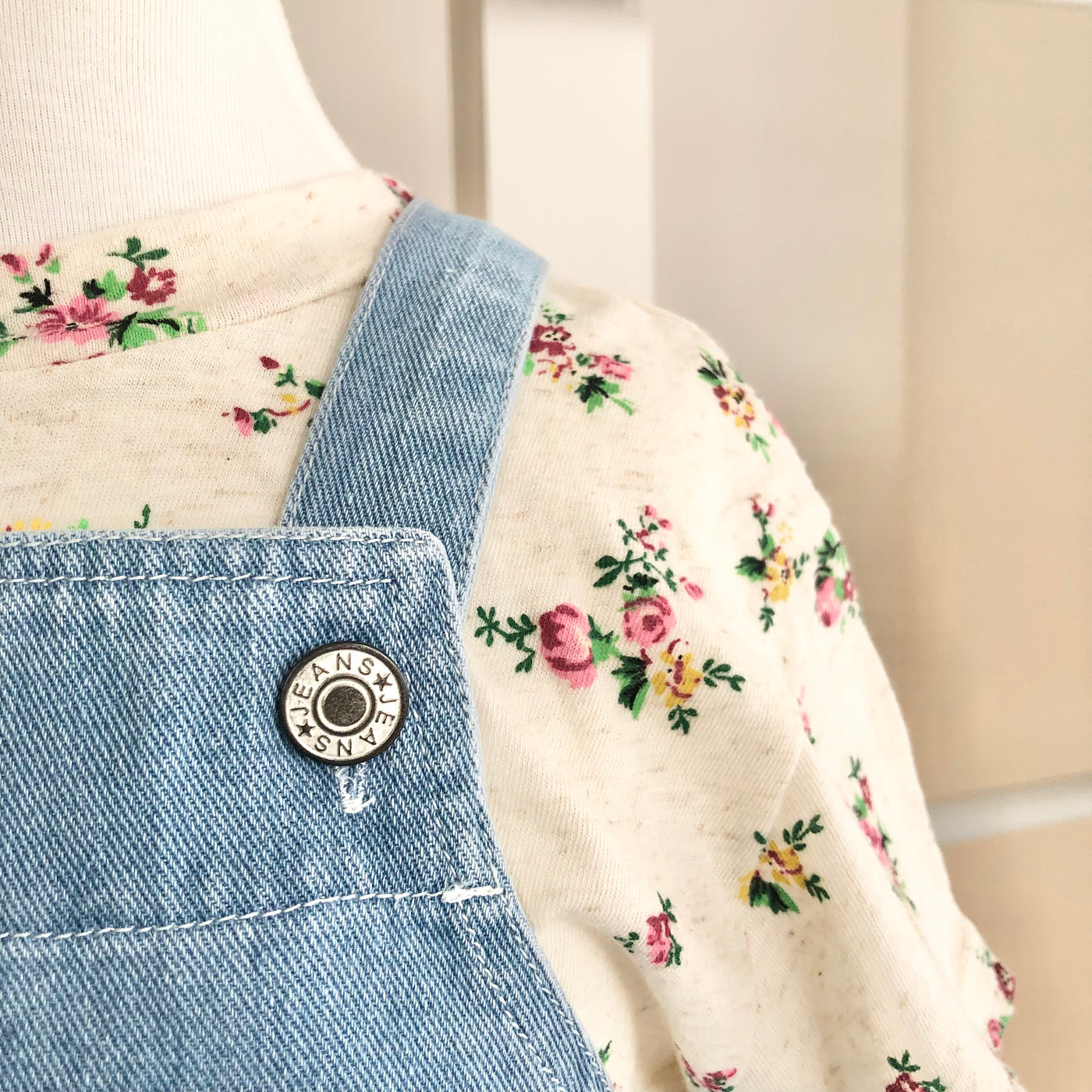 【hamomisi】Denim overalls(120.130)