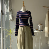 【ハモミシノオトナフク】Border back open 2-way PO