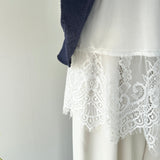 【ハモミシノオトナフク】Peplum Blouse 3-Piece Set