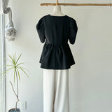 【ハモミシノオトナフク】Flared Hem Pullover