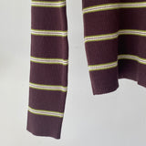 【ハモミシノオトナフク】Border back open 2-way PO