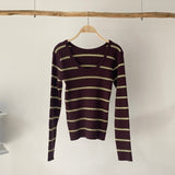 【ハモミシノオトナフク】Border back open 2-way PO