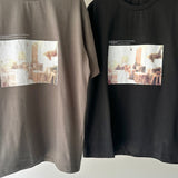 【ハモミシノオトナフク】Terrace Photo T-Shirt