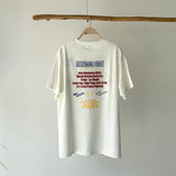 【ハモミシノオトナフク】Tour Logo Loose T-Shirt