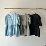 【ハモミシノオトナフク】Flared Hem Pullover