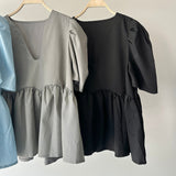 【ハモミシノオトナフク】Flared Hem Pullover