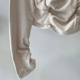 【ハモミシノオトナフク】Peach fraise shirring PO