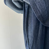 【ハモミシノオトナフク】Denim Peplum All-in-One