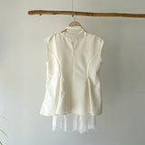 【ハモミシノオトナフク】Peplum Blouse 3-Piece Set