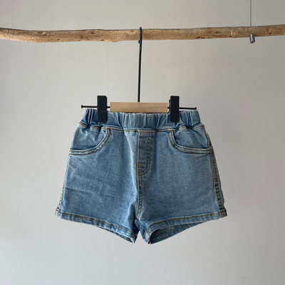 【hamomisi】Denim short pants(90~150)