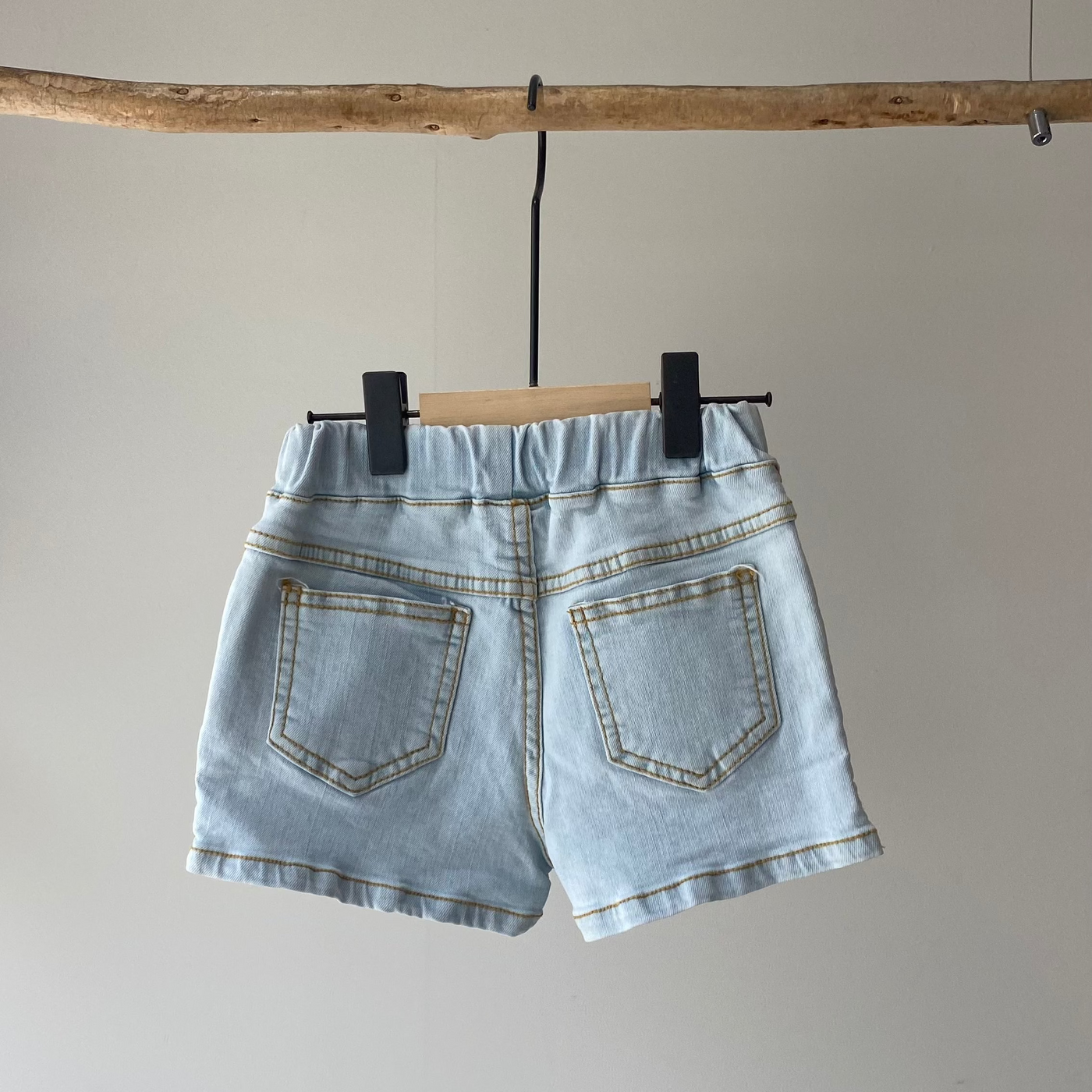 【hamomisi】Denim short pants(90~150)