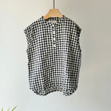 【hamomisi】No-collar pullover sleeves(90.110.120)
