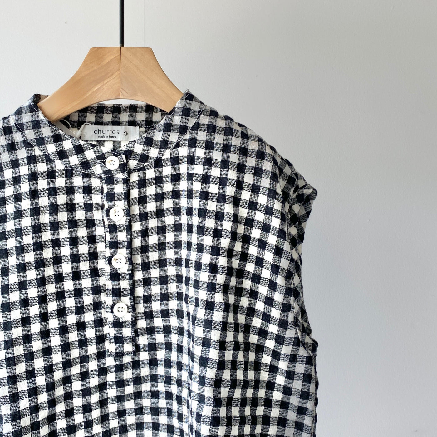 【hamomisi】No-collar pullover sleeves(90.110.120)