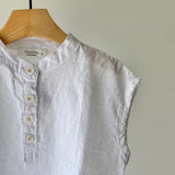【hamomisi】No-collar pullover sleeves(90.110.120)
