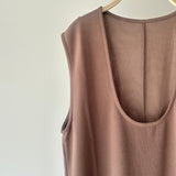 【ハモミシノオトナフク】Matte Ponte U-Neck OP