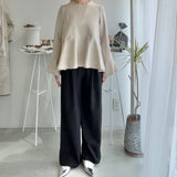 【ハモミシノオトナフク】Flare line blouse