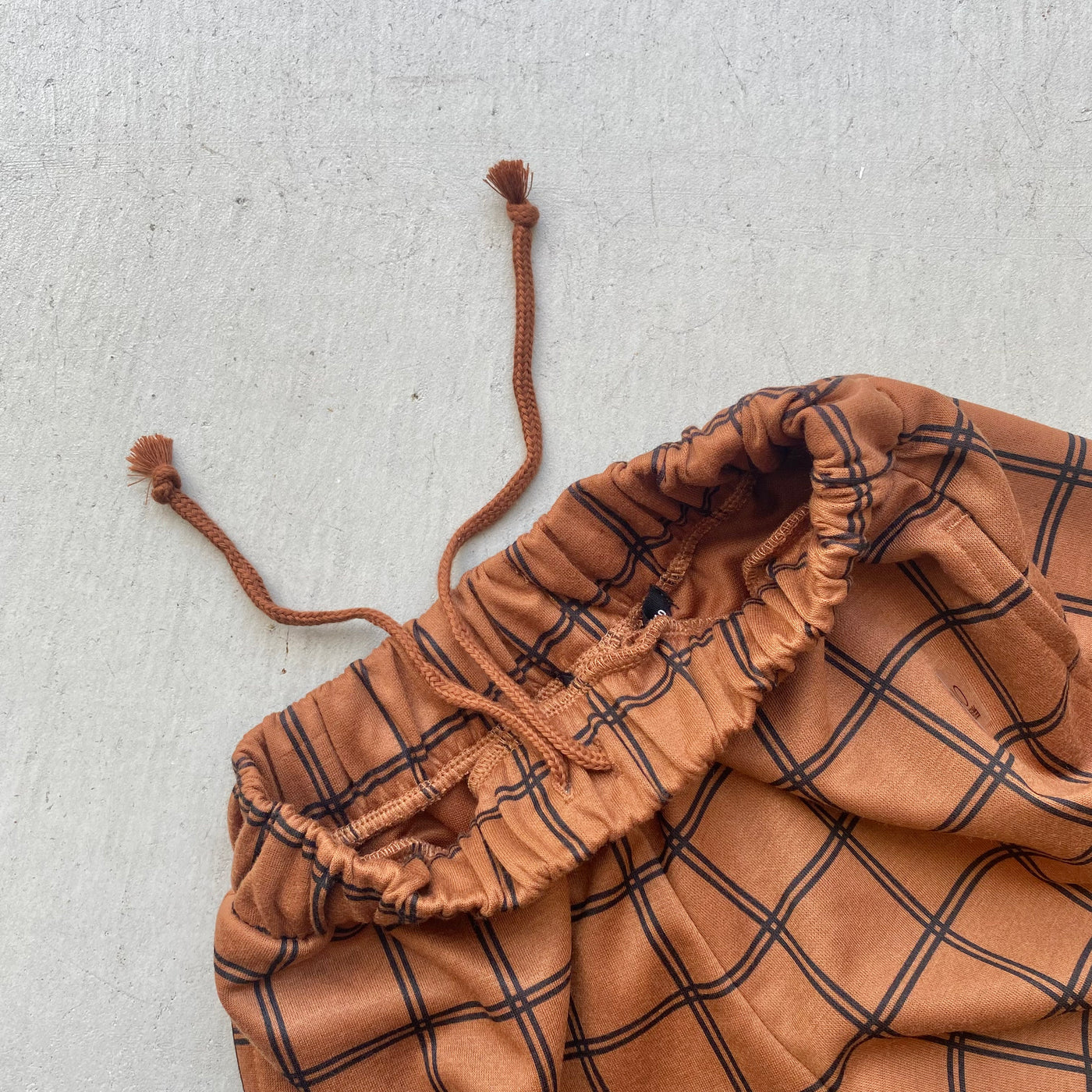 【hamomisi】Line harf pants(110~160)