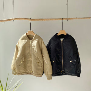 【hamomisi】kids MA-1 blouson(100~130)