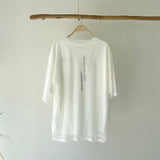 【ハモミシノオトナフク】Cotton Jersey T-Shirt × Tulle