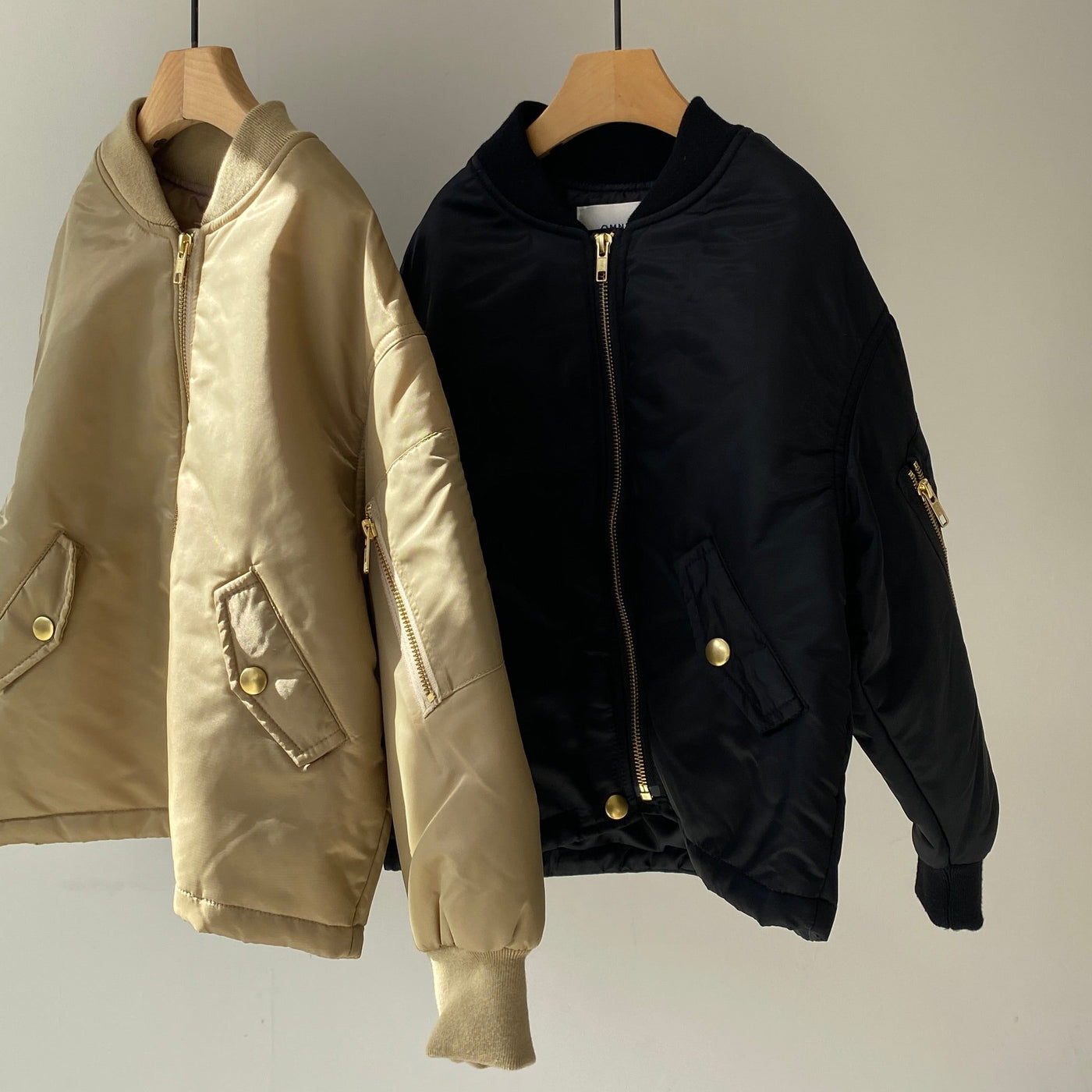 【hamomisi】kids MA-1 blouson(100~130)