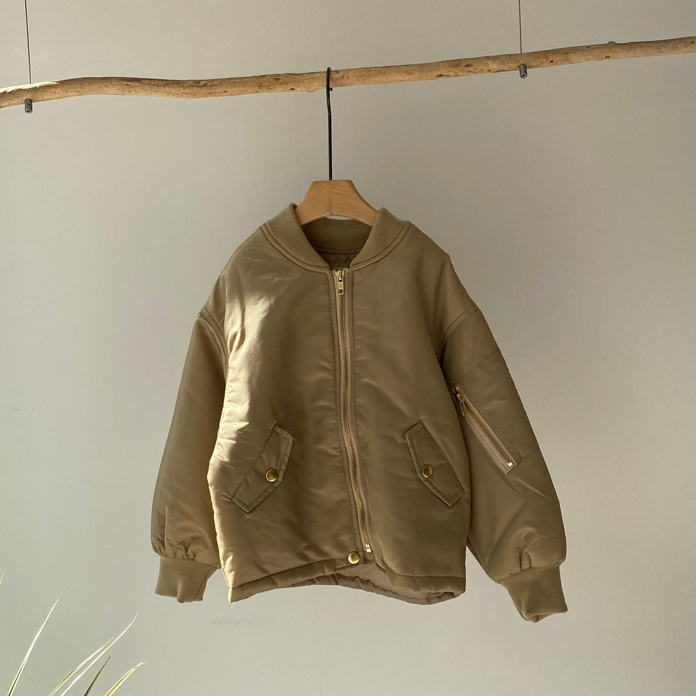 【hamomisi】kids MA-1 blouson(100~130)