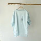 【ハモミシノオトナフク】Cotton Jersey T-Shirt × Tulle