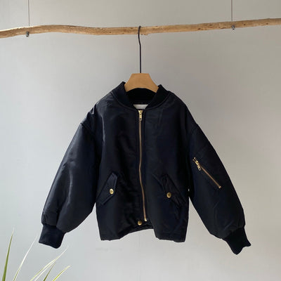 【hamomisi】kids MA-1 blouson(100~130)