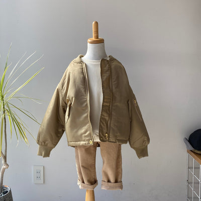 【hamomisi】kids MA-1 blouson(100~130)
