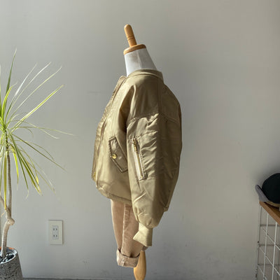 【hamomisi】kids MA-1 blouson(100~130)
