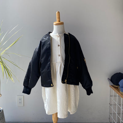 【hamomisi】kids MA-1 blouson(100~130)