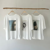 【ハモミシノオトナフク】Jersey Photo T-Shirt