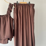 【ハモミシノオトナフク】Easy Wide Cargo Pants