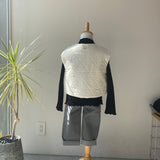 【hamomisi】Rib high neck(120~140)