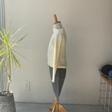 【hamomisi】Rib high neck(120~140)