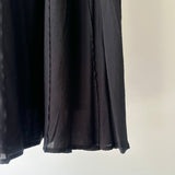 【ハモミシノオトナフク】Washed Poplin Pintuck Flare Skirt