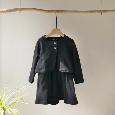 【hamomisi】Kids knit jumper skirt(120.130)