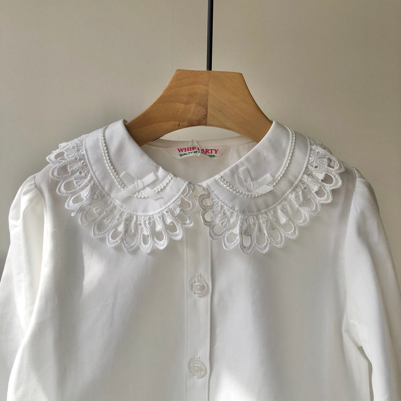 【hamomisi】Kids frilled blouse(110)