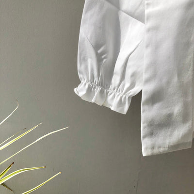 【hamomisi】Kids frilled blouse(110)