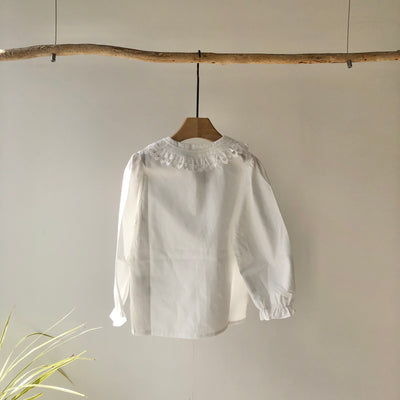 【hamomisi】Kids frilled blouse(110)
