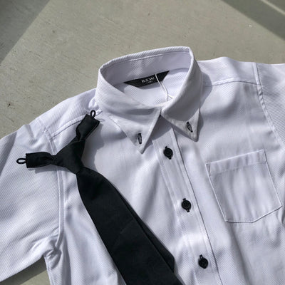 【hamomisi】Kids white shirt(110.120)