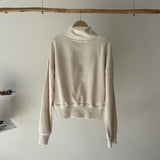 【ハモミシノオトナフク】Half Zip Sweatshirt