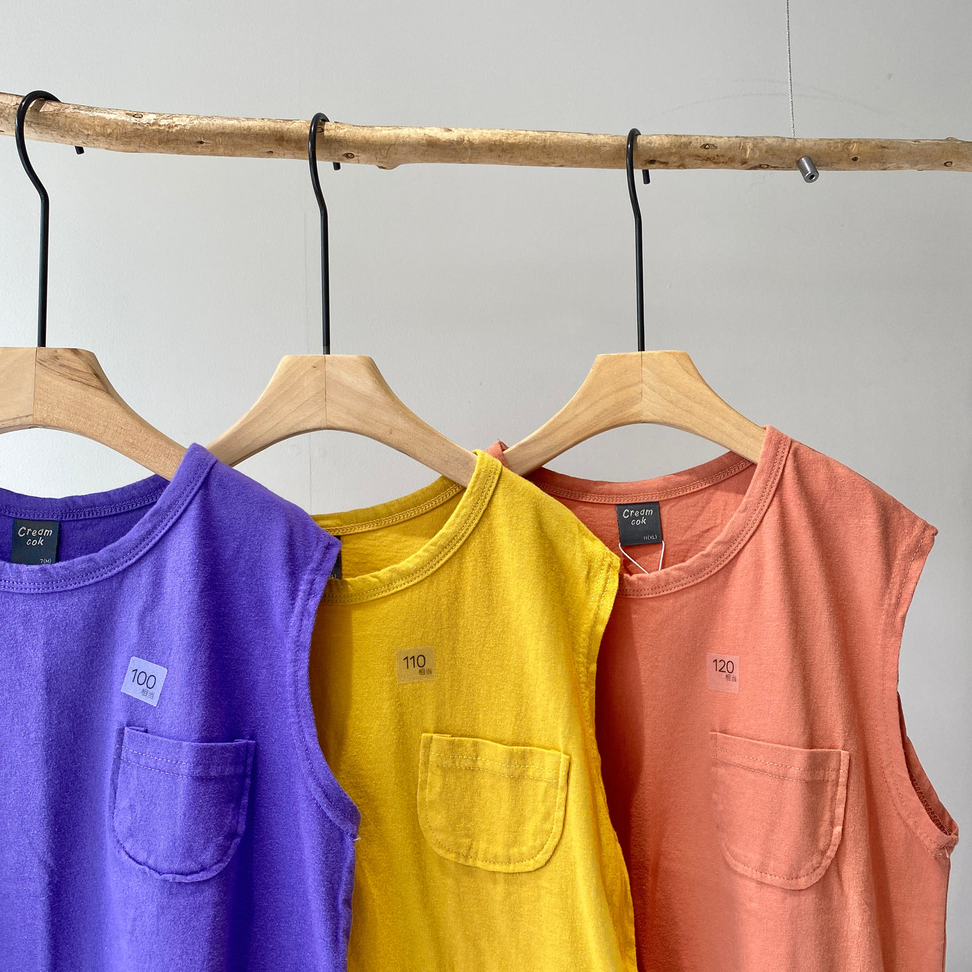 【hamomisi】Color tank(100~150)